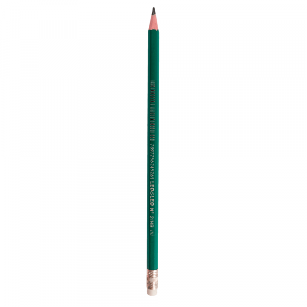 LAPIS LEO LEO 2HB C/ BORRACHA VERDE SEXTAVADO