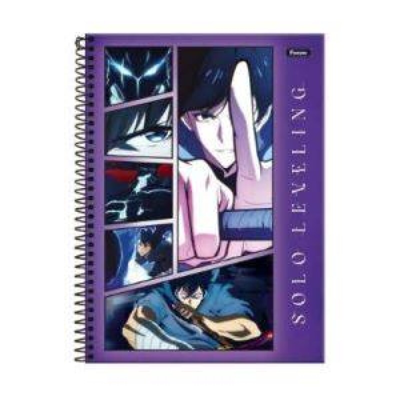 CADERNO UNIV.CD.80F.1M. SOLO LEVELING FSC