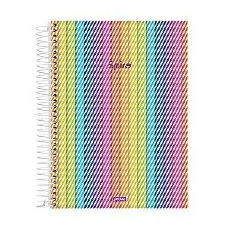 CADERNO ESPIRAL UNIV CD 15X1 240FLS SPIRO