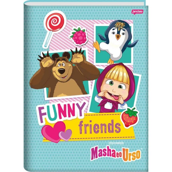 CADERNO BROCHURA UNIV CD 80FLS MASHA E O URSO CADERNO BROCHURA UNIV CD 80FLS MASHA E O URSO