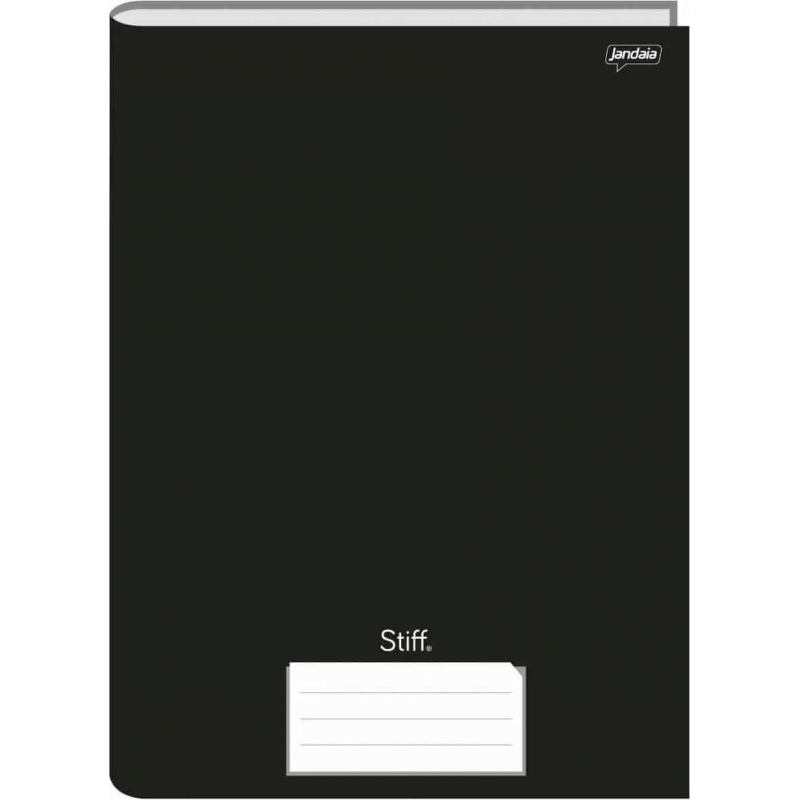 CADERNO BROCHURAO 96FLS STIFF PRETO CADERNO BROCHURAO 96FLS STIFF PRETO