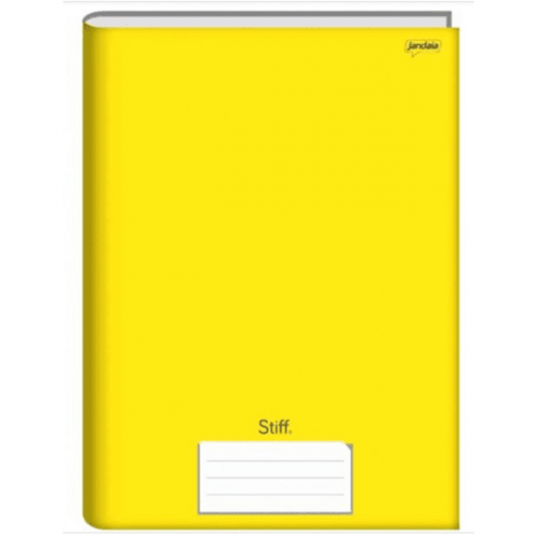 CADERNO BROCHURAO CD STIFF 96 FLS AMARELO CADERNO BROCHURAO CD STIFF 96 FLS AMARELO