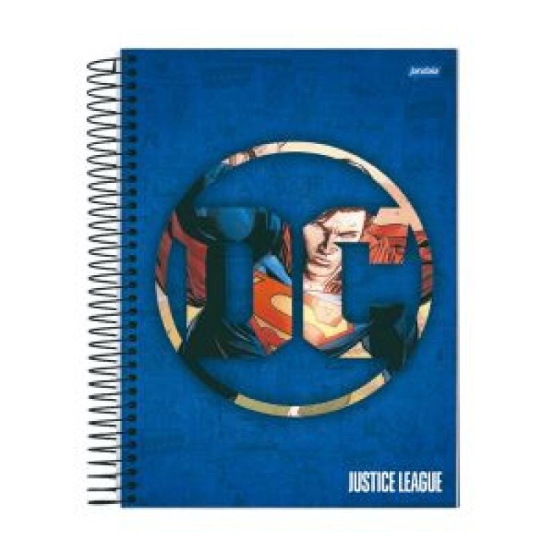CADERNO 1 MATERIA DC COMICS 80FLS JANDAIA